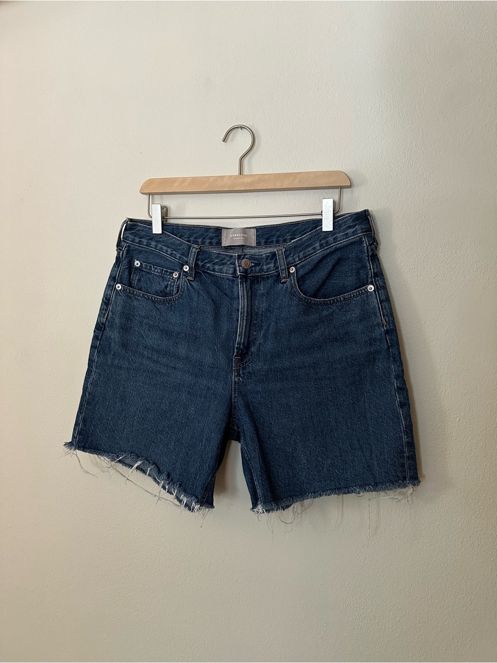 Everlane denim cut off shorts